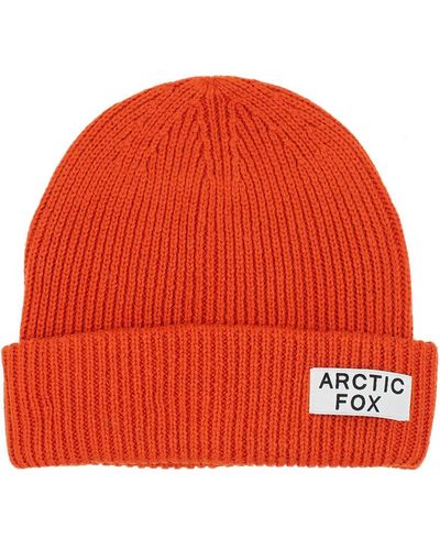 Arctic Fox & Co. The Recycled Bottle Beanie In Sunkissed Coral - Red