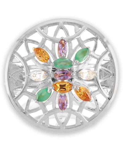 Augustine Jewels The Colors Of Summer Ring Silver - Multicolor