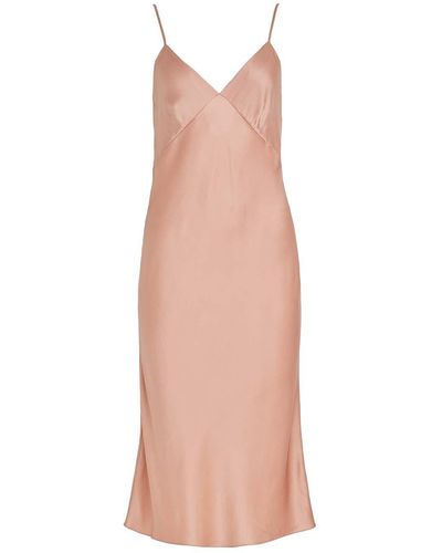 SECRET MISSION Bond Slip Dress - Pink