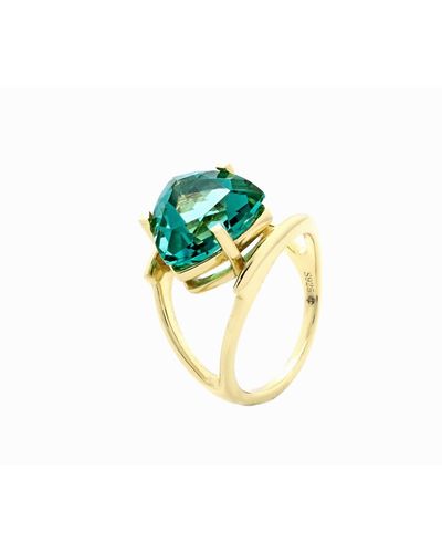 CVLCHA The Lilly Ring - Green