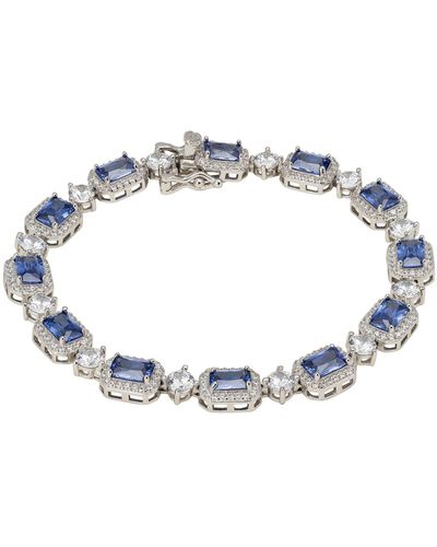 LÁTELITA London Elena Gemstone Bracelet Tanzanite Silver - Blue