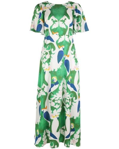 Traffic People The Big Year Rene Dress - Green