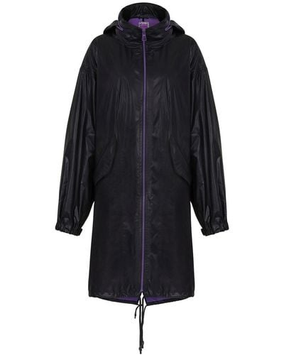Nocturne Oversized Trench - Blue