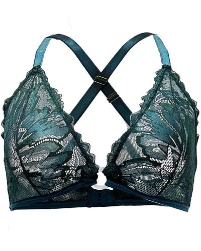 See through lace bra with sheer tulle - Carol Coelho Cleopatra