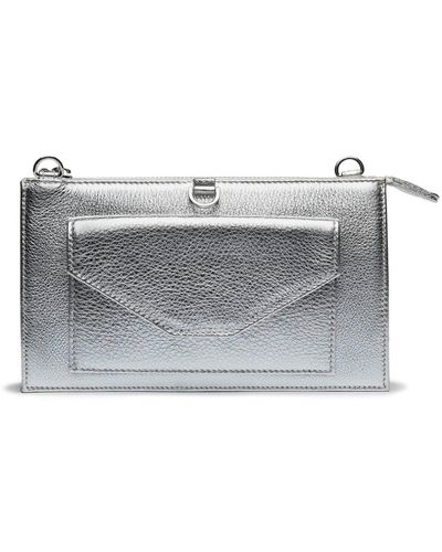 Lovard Leather Purse Wallet - Gray