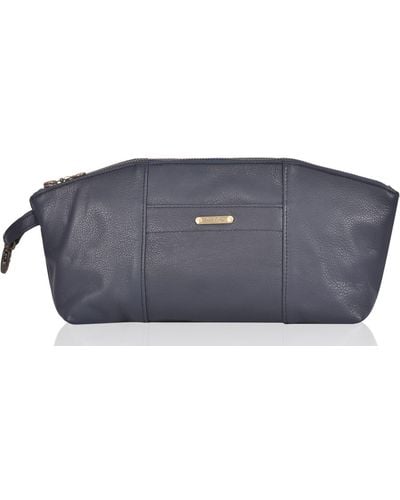 Owen Barry Leather Essentials Bag Pugwash - Grey