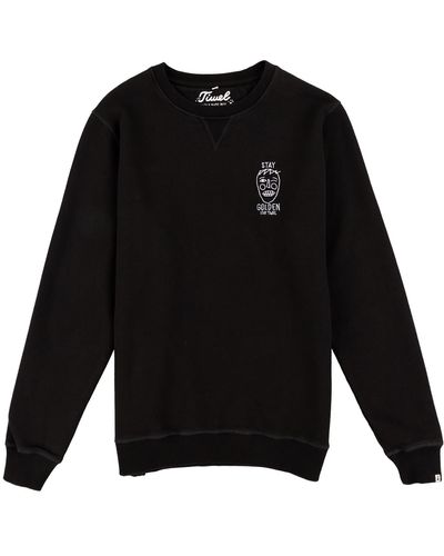 TIWEL Golden Sweatshirt - Black