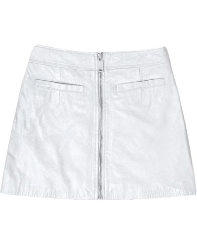 Other The Ultra Mini Zip Skirt - White