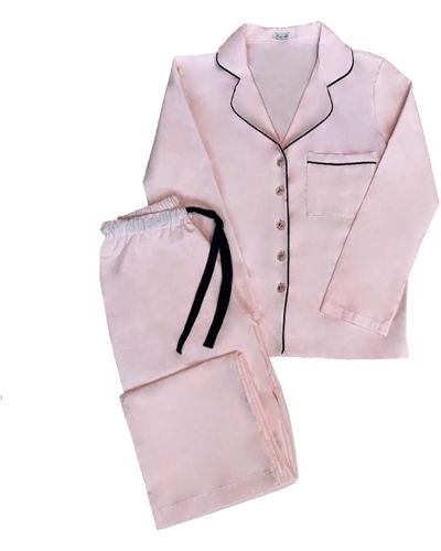 Lula-Ru Pink Emily Pyjama Set