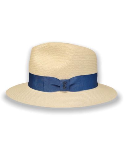 Mister Miller - Master Hatter Panama Hat - Blue