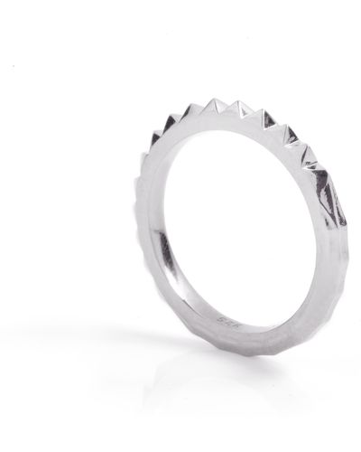 Kasun Crocodile Ring - Metallic