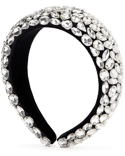 Nissa Headband Crystal-embellished - Black