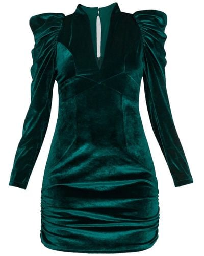 Angelika Jozefczyk Velvet Emerald Dress Diana - Green