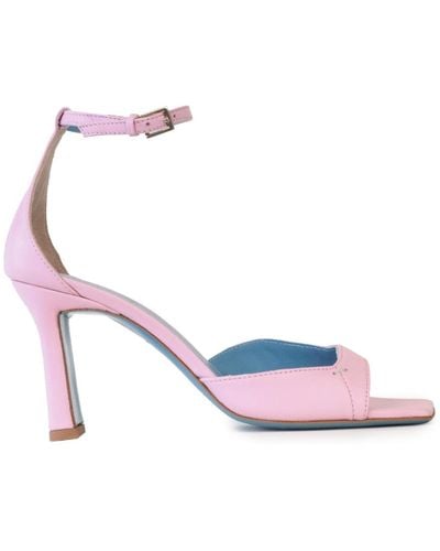 Valentina Rangoni Lyvia Ankle Strap In N Confetto Parmasoft - Pink