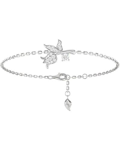 AWNL Lily Of The Valley Sterling Bracelet - Metallic