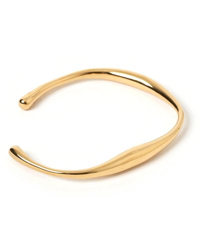 ARMS OF EVE Madison Gold Cuff Bracelet - Metallic