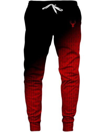 Aloha From Deer Bloodshot Joggers - Red