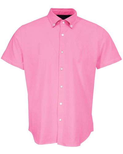 lords of harlech Todd Knit Shirt - Pink