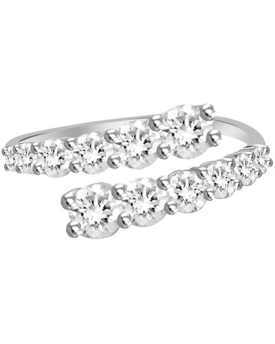 770 Fine Jewelry Graduated Diamond Wrap Ring Regular Price - White