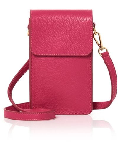 Betsy & Floss Vico Small Crossbody Bag In Fuchsia Pink