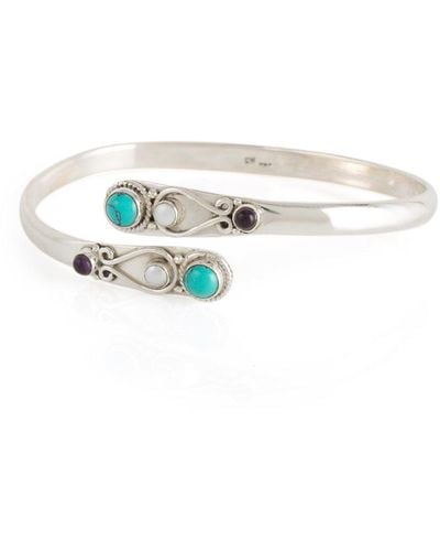 Charlotte's Web Jewellery Sarisha Spirit Adjustable Bangle - White