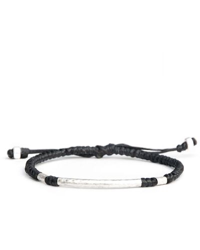 Harbour UK Bracelets Rounded Viking Style Bracelet - Black