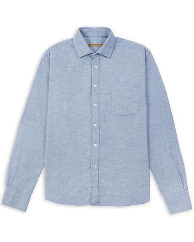 Burrows and Hare Lumber Shirt - Blue