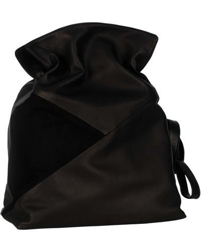 Taylor Yates Alice Leather & Suede Bag In - Black