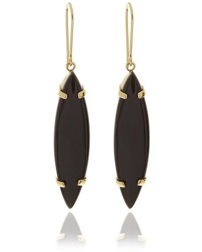 Georgina Jewelry Signature Onyx Earrings - Black