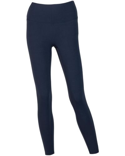 Laines London High Waisted Sculpting Active leggings Made From Recycled Bottles - Blue