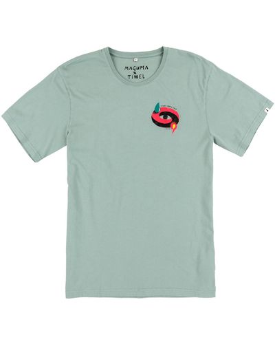 TIWEL Magu-eye T-shirt By Maguma - Green