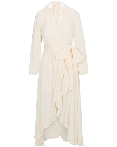 Meghan Fabulous Meadow Maxi Dress - White