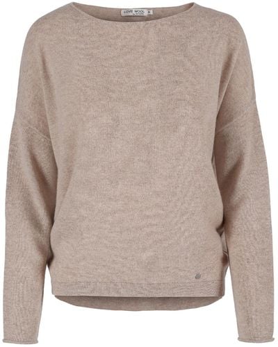 tirillm "ally" Cashmere Boatneck Pullover - Gray