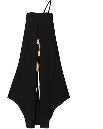Style Junkiie Tassel Jumpsuit - Black