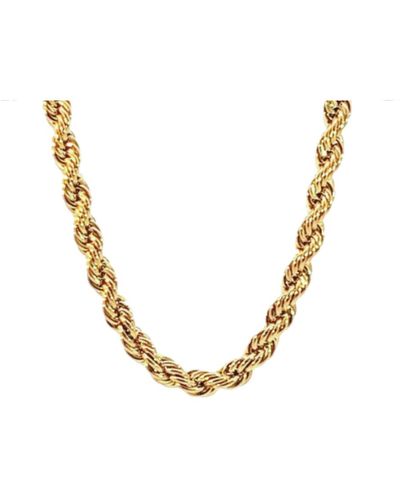 Jordan Road Jewelry Vintage Xl Celine Necklace - Metallic