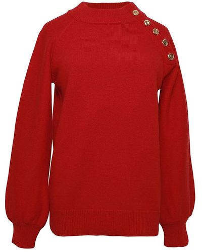 Emma Wallace Admiral Sweater - Red