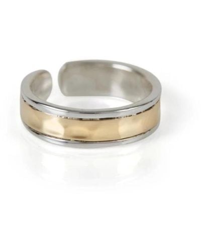 Charlotte's Web Jewellery Karma Fortune Adjustable Midi Ring Or Toe Ring - White