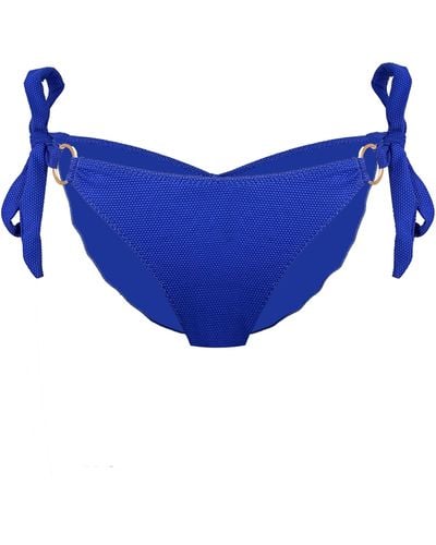 ELIN RITTER IBIZA Azure Tie-side Bikini Bottoms Estelle - Blue