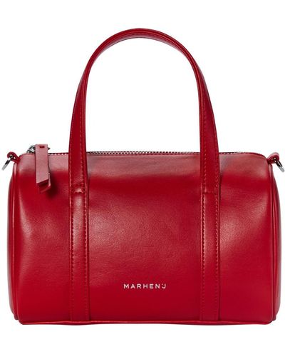 MARHEN.J Apple Leather Crossbody Bag - Red