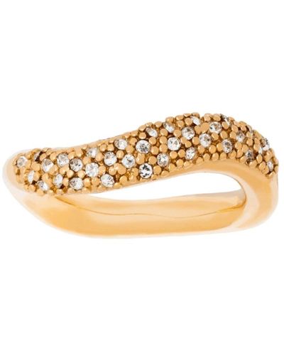 Lavani Jewels Goldplated La Plage Ring - Multicolor