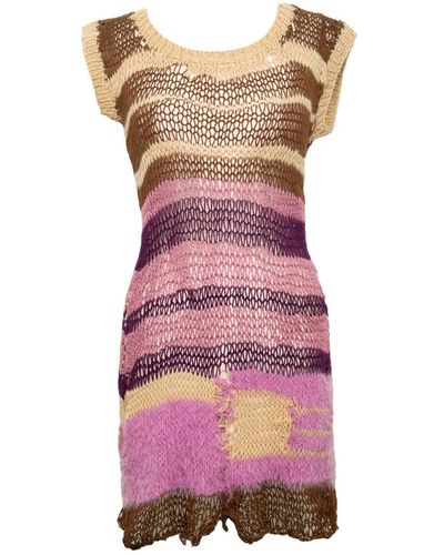 Paloma Lira Knitted Sweater- Dress - Pink