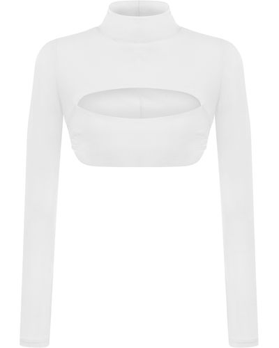 Khéla the Label Eye Candy Top In - White