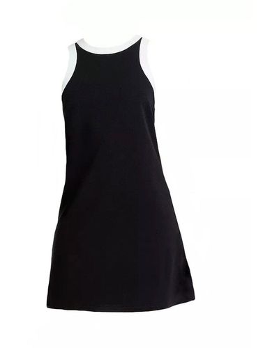 Lezat Willa Organic Cotton Active Mini Dress - Black