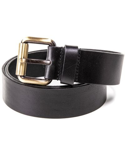 THE DUST COMPANY Leather Belt - Black