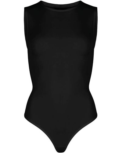 OW Collection Tanktop Bodysuit - Black