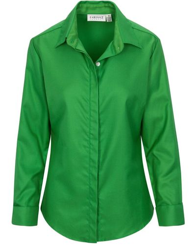 Farinaz Attitude Shirt - Green