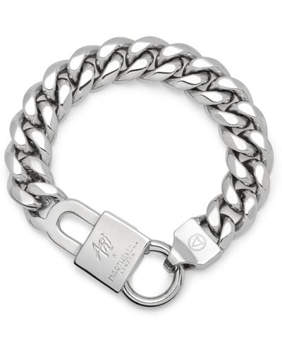 Northskull Ari Petrou Spectrum Padlock Bracelet In - Metallic
