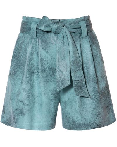 AGGI Vera Mineral Shorts - Blue