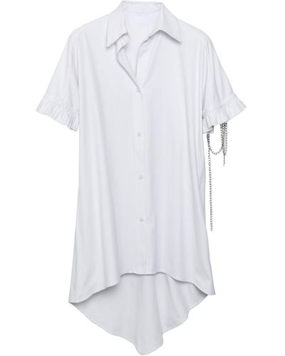 Paloma Lira School Oversized Shirt - White