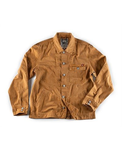 &SONS Trading Co Ryder Hardwear Canvas Jacket - Brown